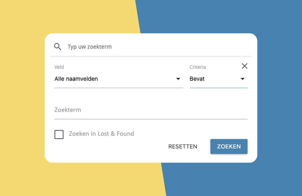 Zoeken in AdreZ